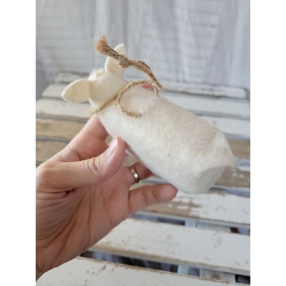 Sheep Barn ornaments country folk art Xmas holiday tree - Picture 5 of 6